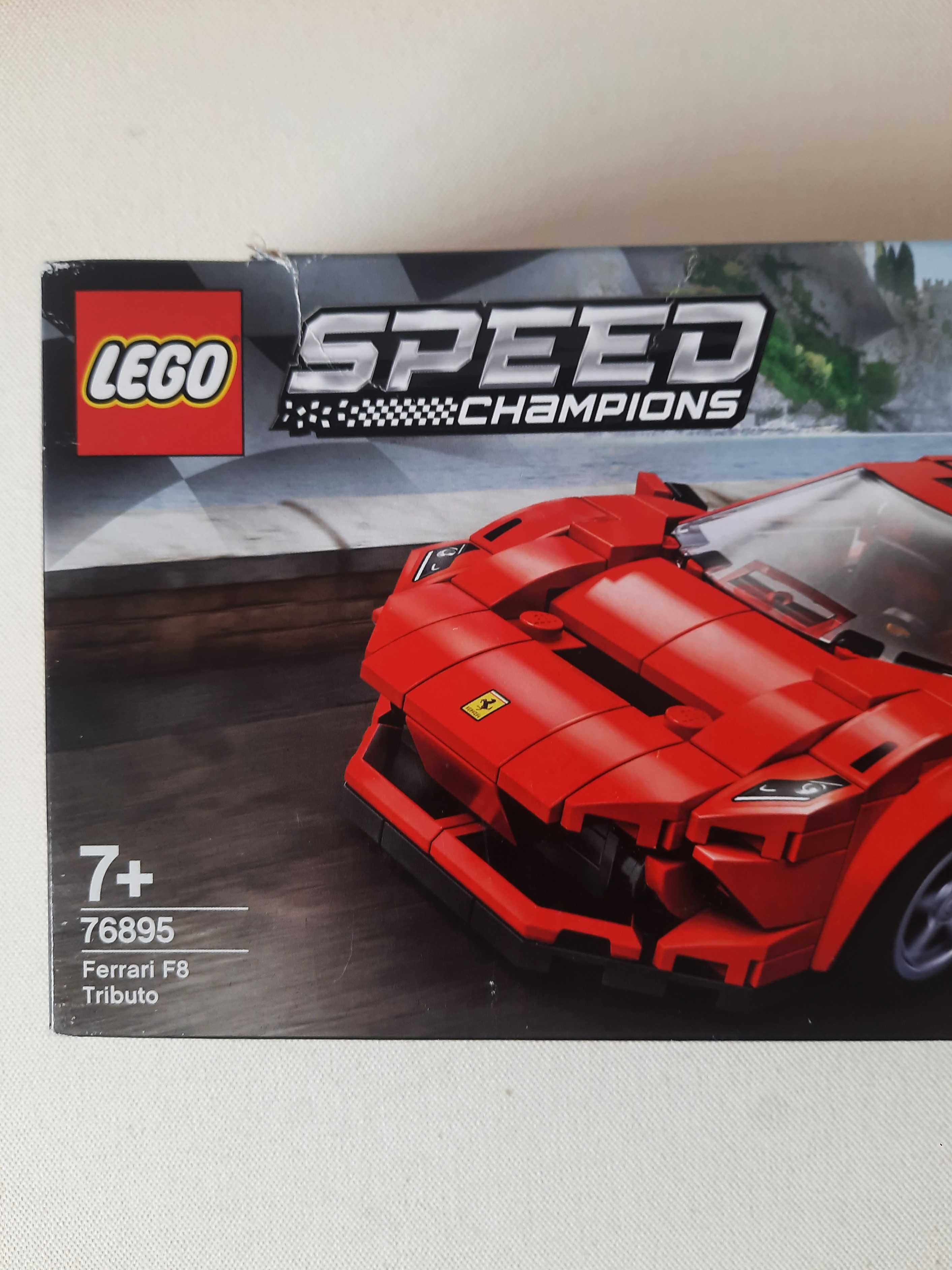 Lego Ferrari, LEGO Speed Champions, klocki Ferrari F8 Tributo, 76895