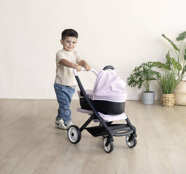 Коляска для ляльки Smoby Maxi-Cosi “3 в 1. Рожева перлина 7600253121