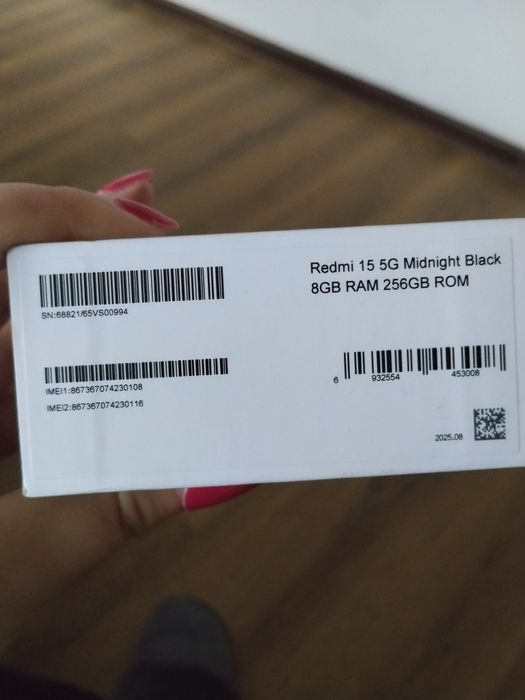Redmi  15 5g black