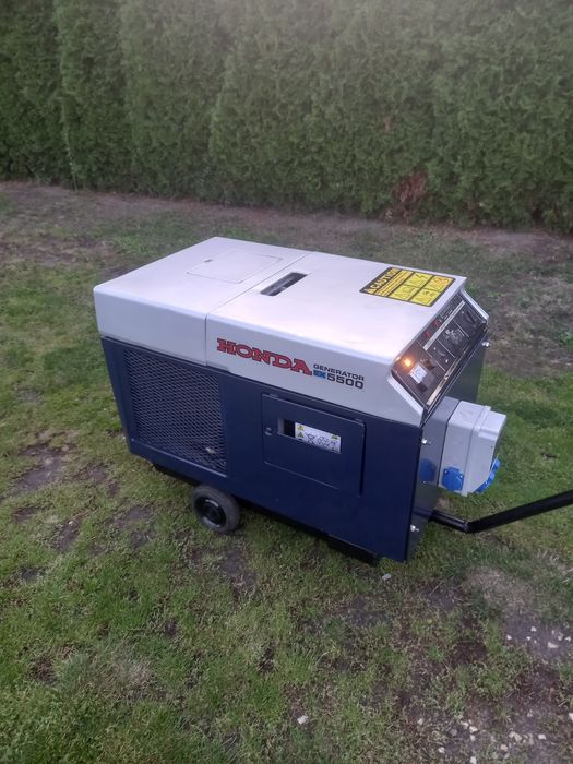 Agregat prądotwórczy honda ex 5500 chłodzony cieczą 230v 5,5 kw