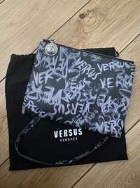 Skórzana torebka Versace