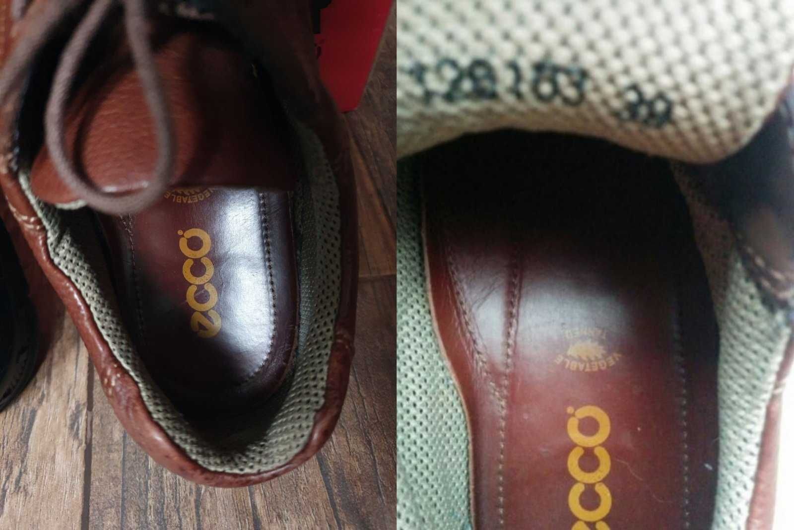 Шкіряні мокасини Ecco