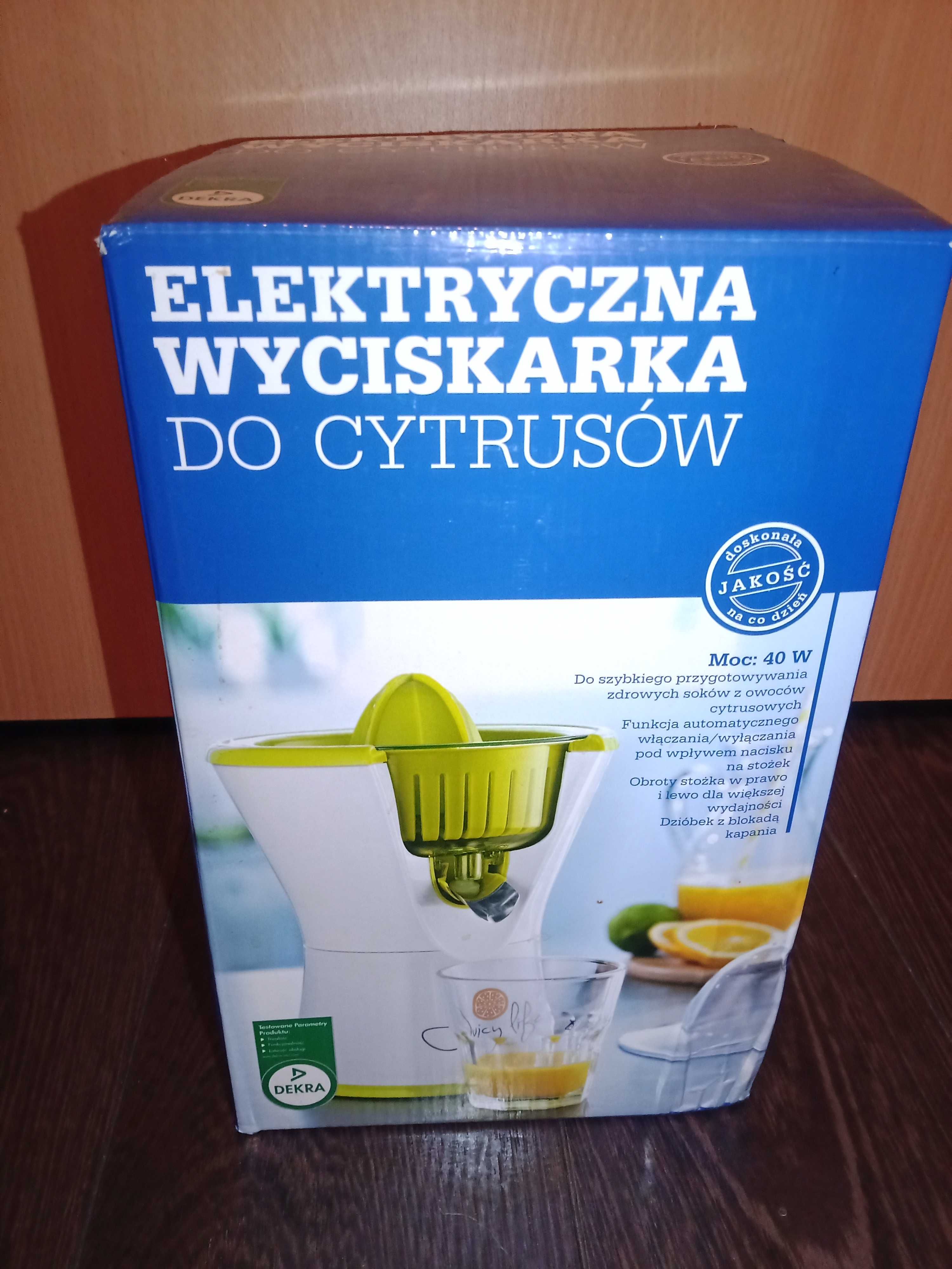 Elektryczna wyciskarka do owoców