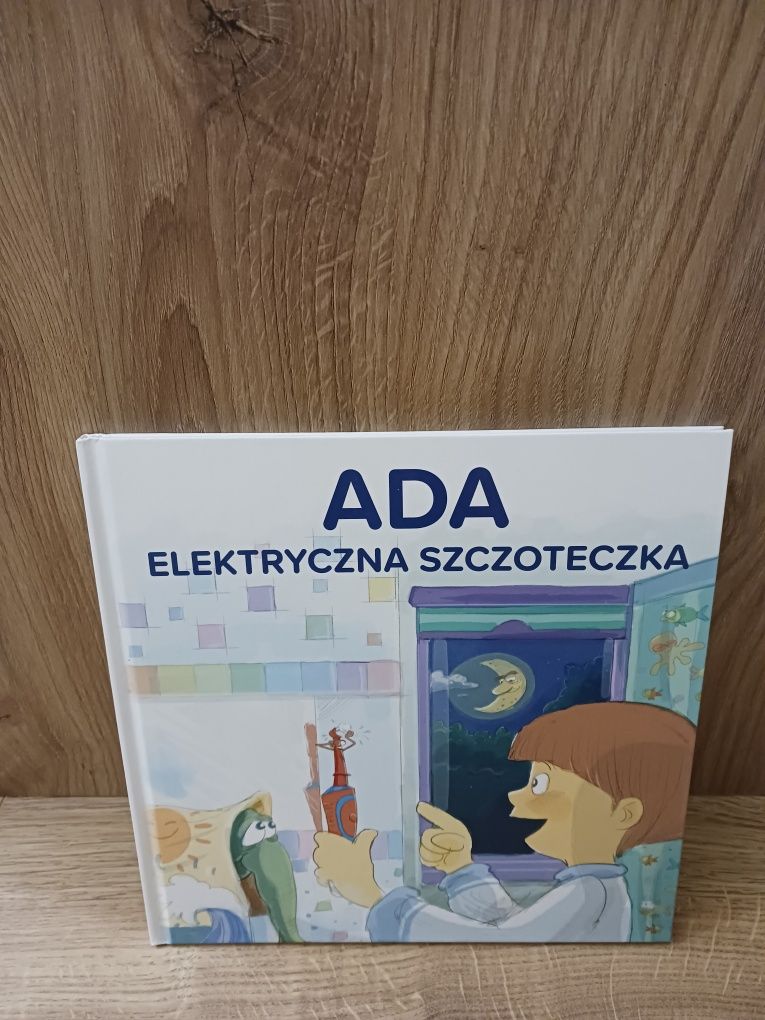 Książka dla dzieci  Adą elektryczna szczoteczka