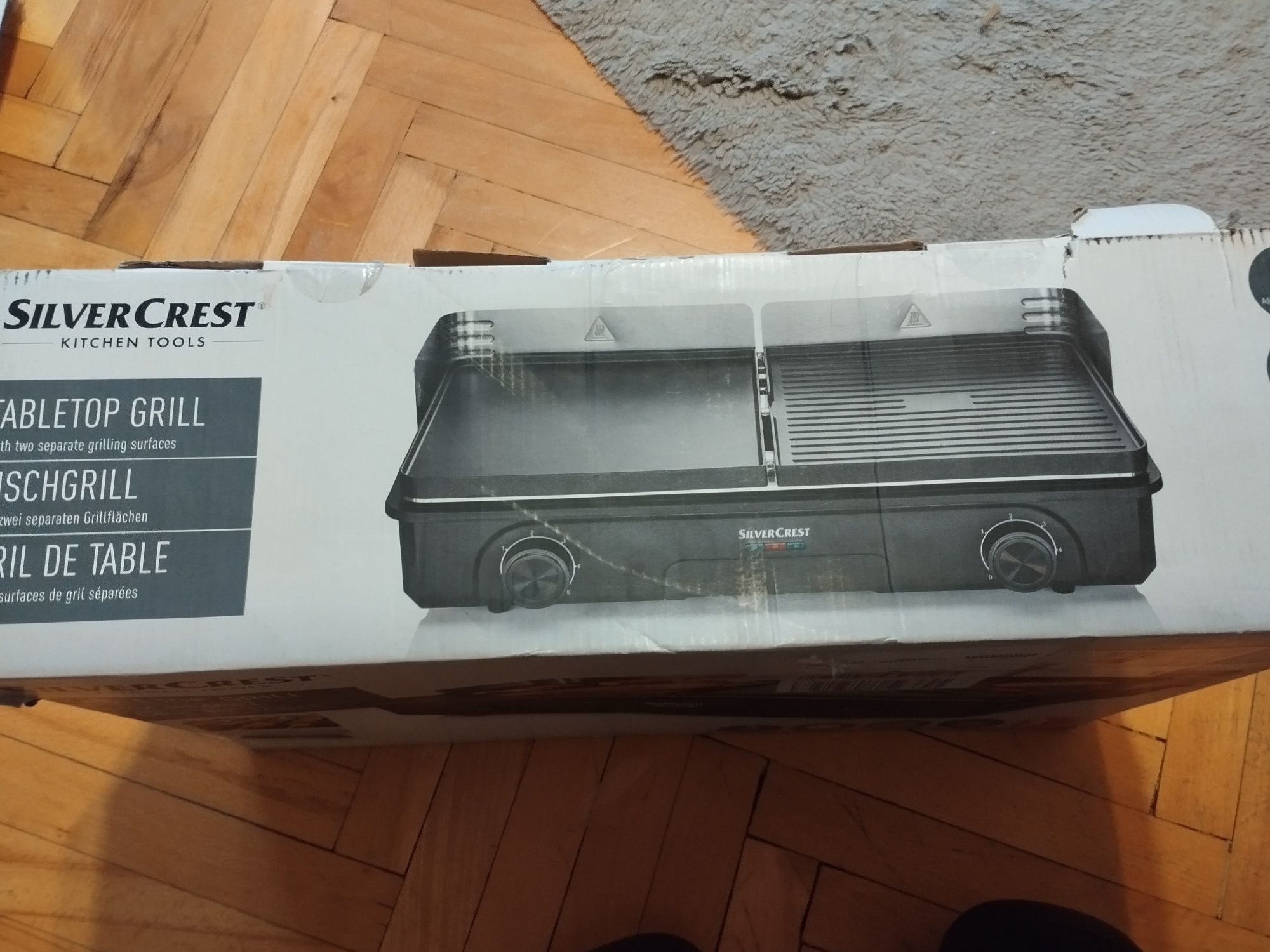 Grill stołowy Silvercrest