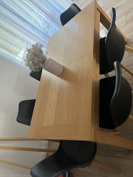 Stół drewniany rozkładany paged 145/190/235x85