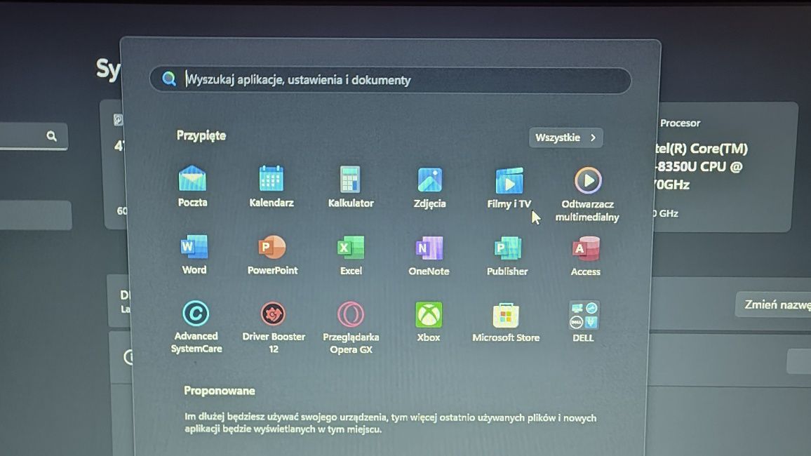 Laptop DELL Latitude 5490 14'/HD+/i5-8350U/16GB/512GB/WWAN 4G/LTE