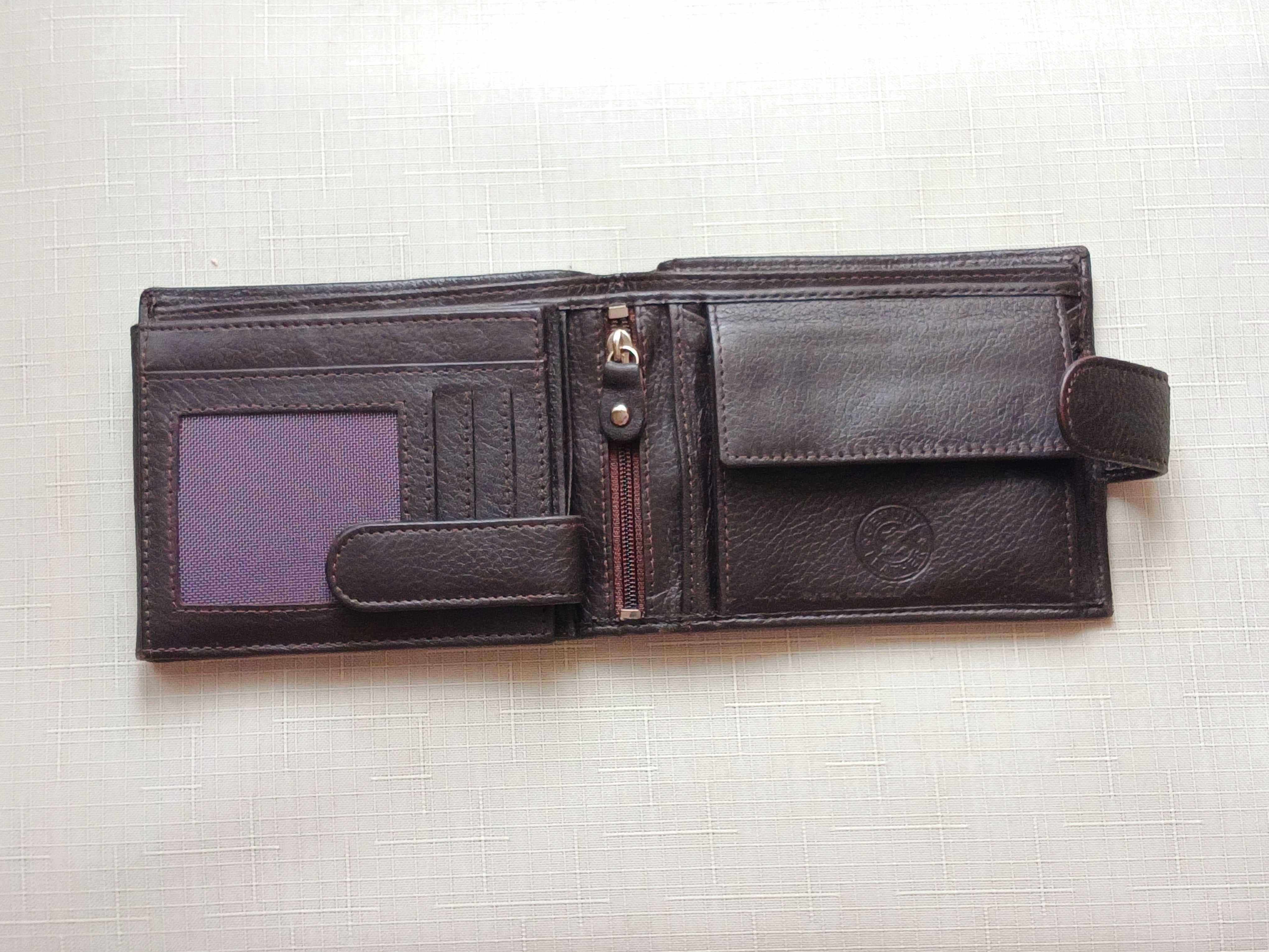 Високоякісний гаманець портмоне   Lukas Натуральная шкіра, Германія.