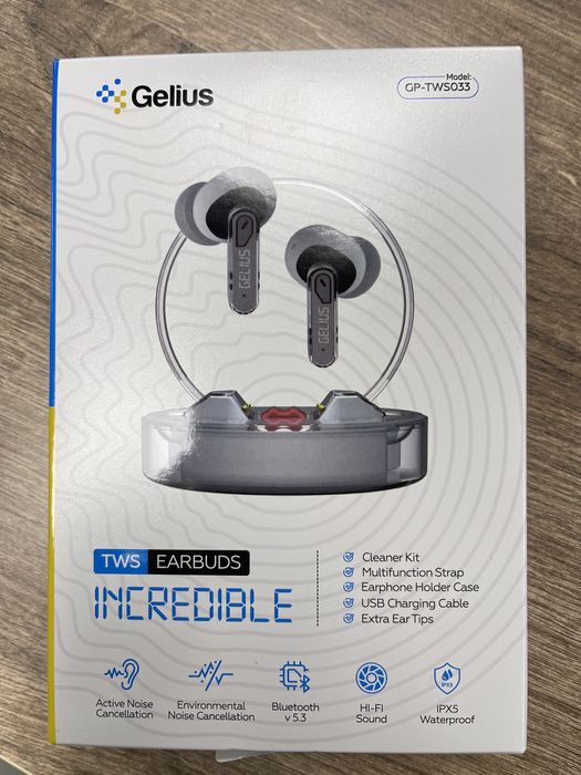 Навушники Gelius TWS033 нові