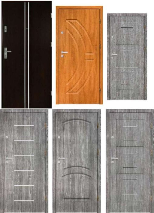Drzwi ZEWNĘTRZNE -wewnętrzne drewniane i metalowe z MONTAŻEM TANIO!!