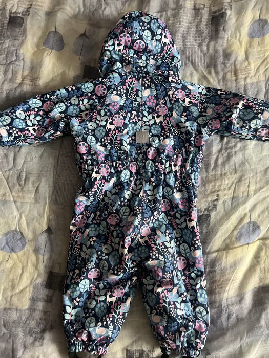 Дитячий зимовий термо суцільний комбінезон Reima Puhuri 86 розмір