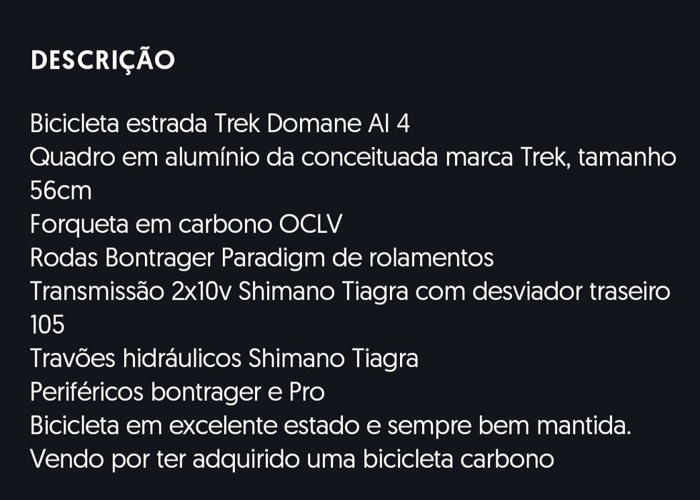 Bicicleta Trek domane 4