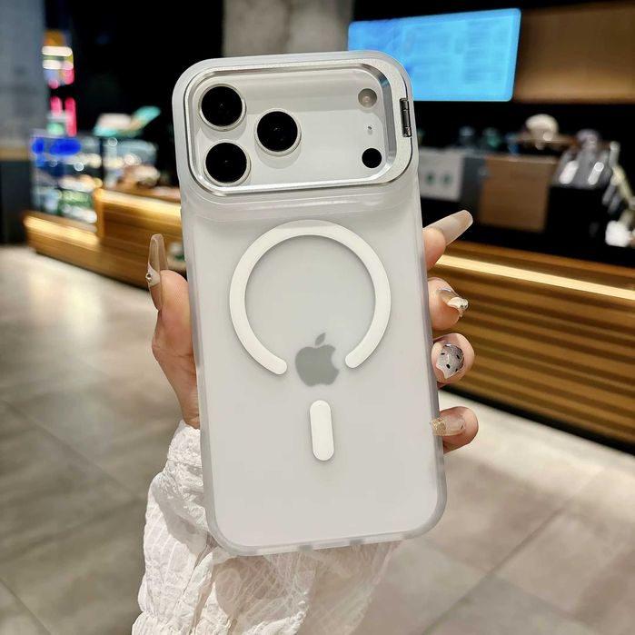 Capa IPhone 17 com suporte e magsafe - Portes envio grátis