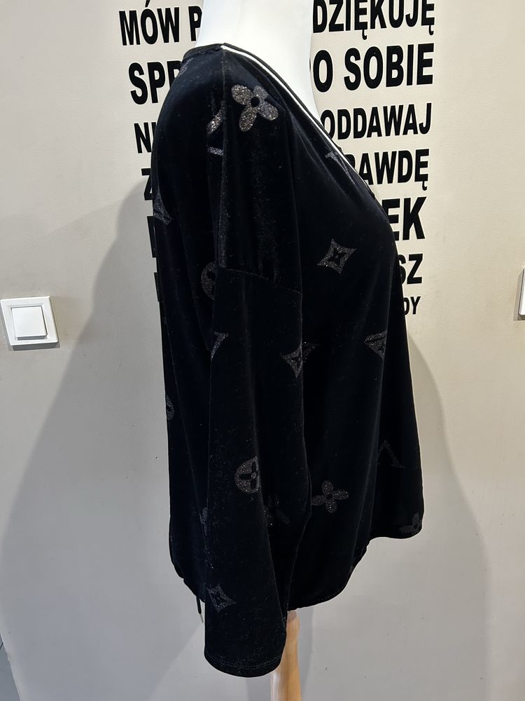 Bluzka welurowa
