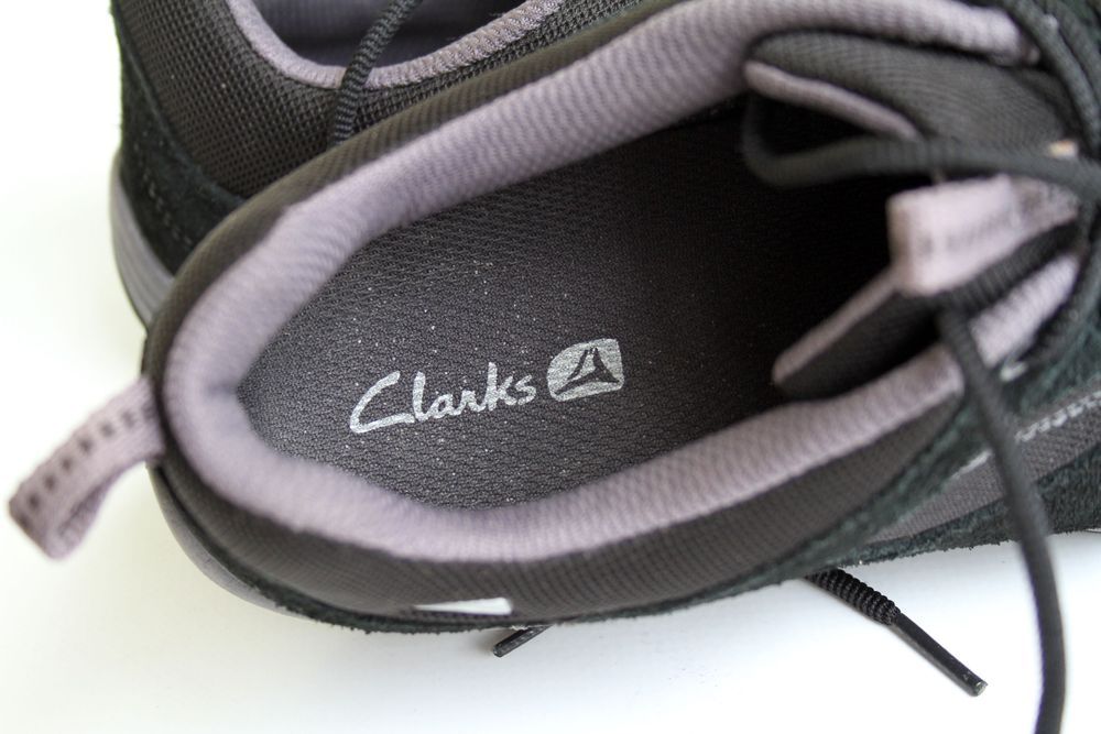 женские кожаные (замшевые) кроссовки Clarks размер 39-40