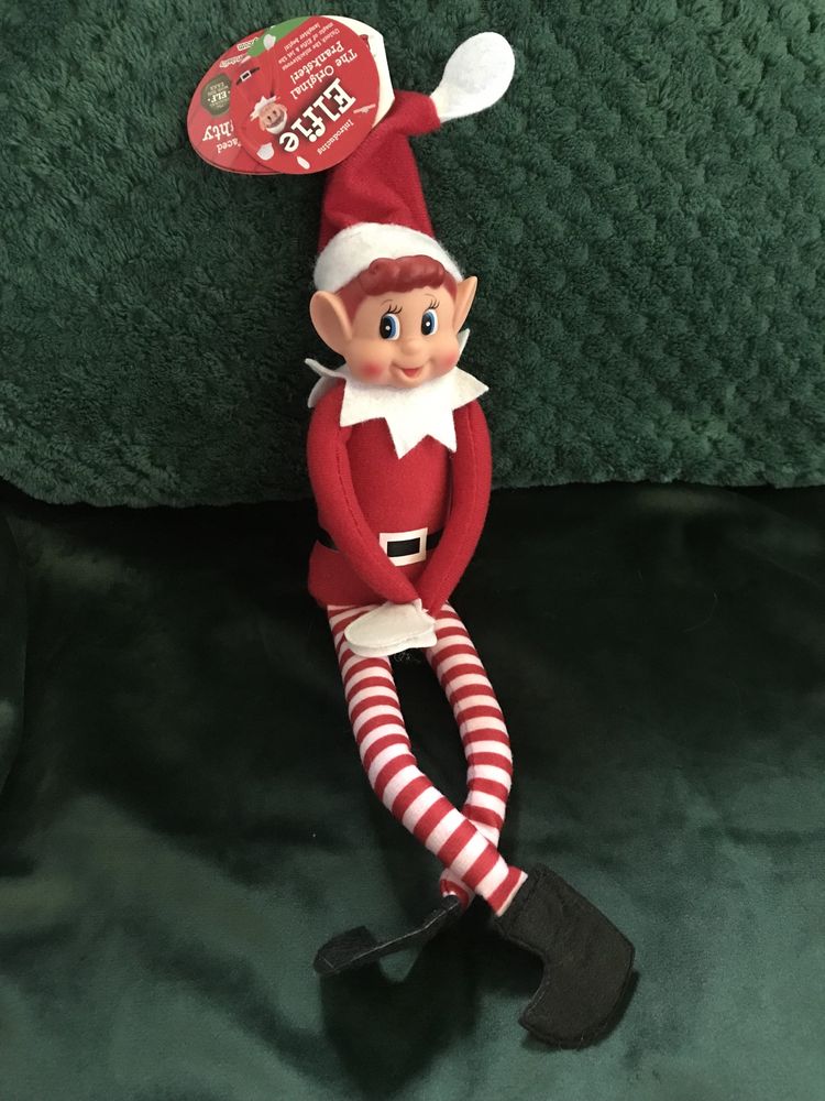 Skrzat elf on the shelf chłopiec prankster psotnik nowy z metka z UK