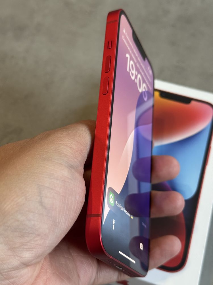 Iphone 14 product red 128gb полный комплект идеал