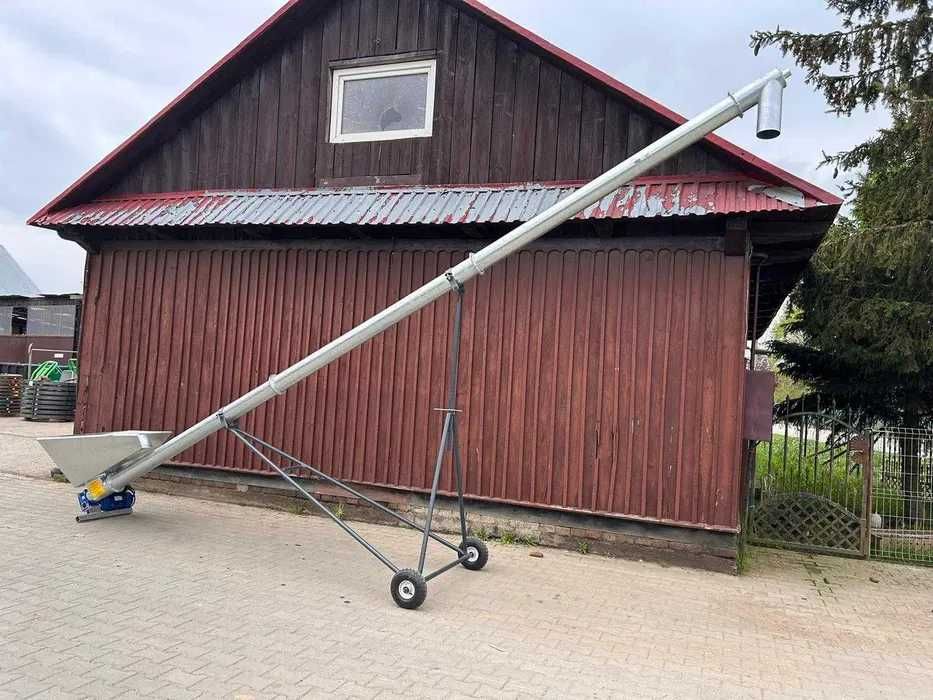 Żmijka, podajnik ślimakowy do zboża i materiałów sypkich