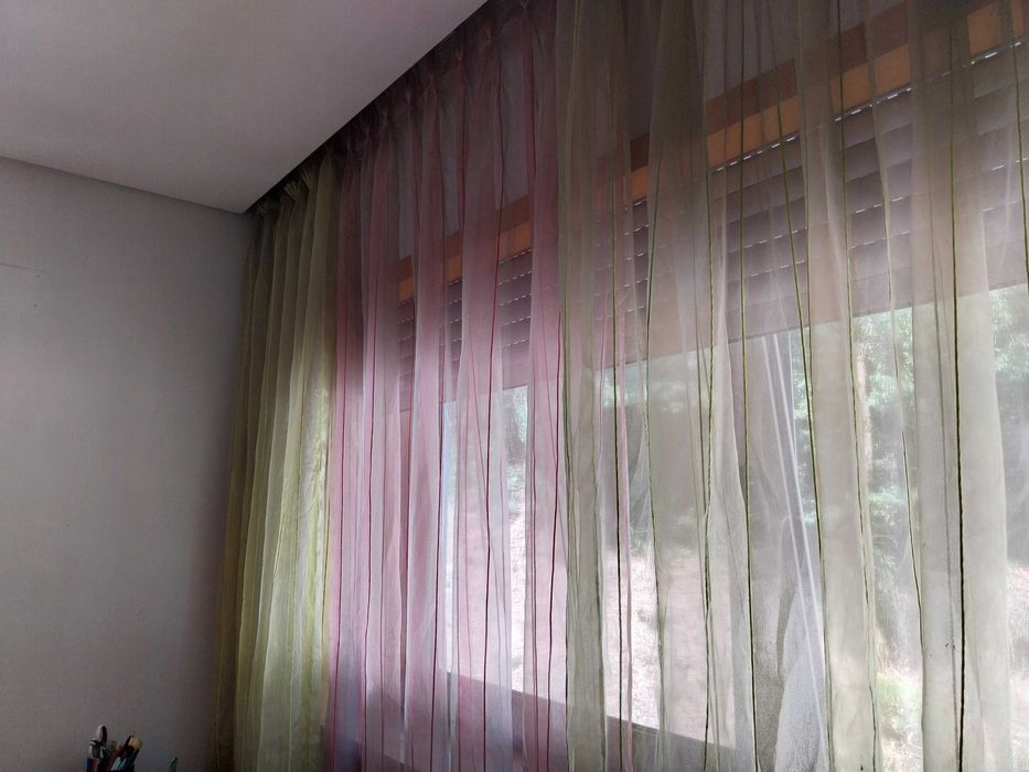 Cortinados em organza