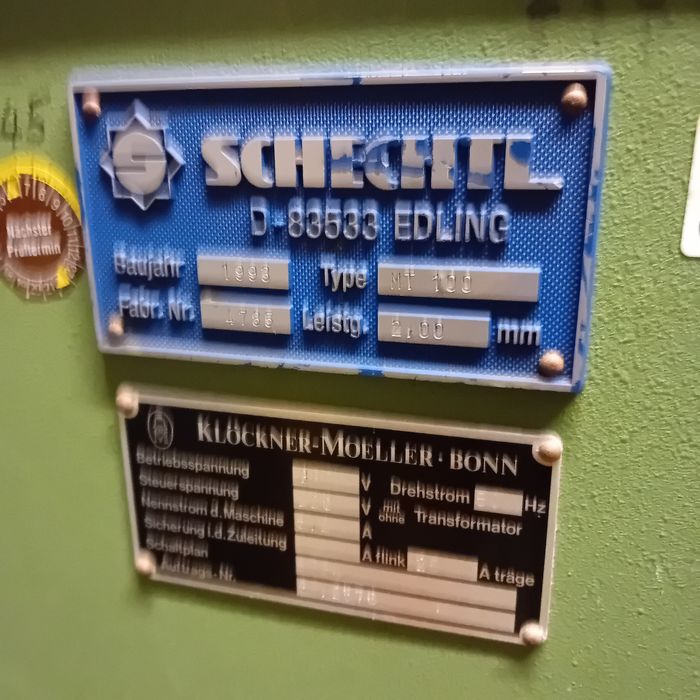 Gilotyna do blachy