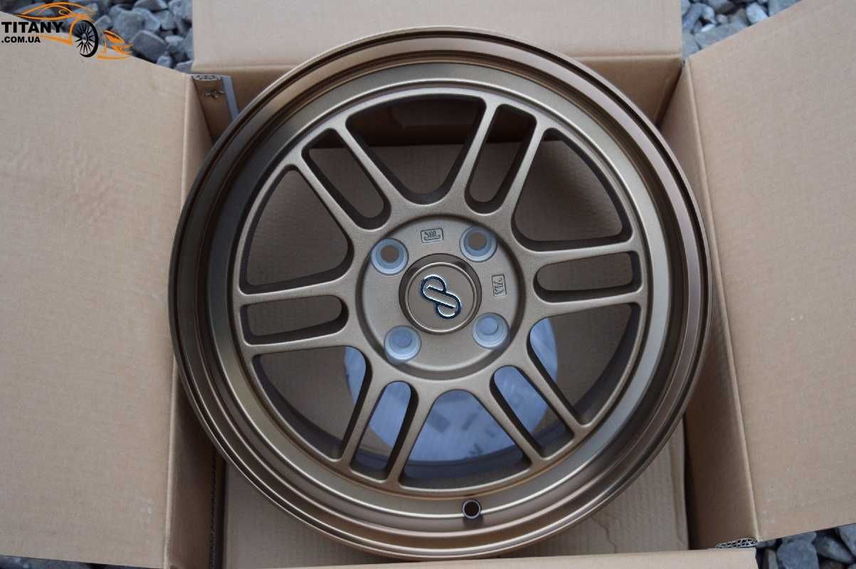 R15 4x100 7j et35 Enkei дизайн Honda Mazda Toyota VW Opel BMW титани