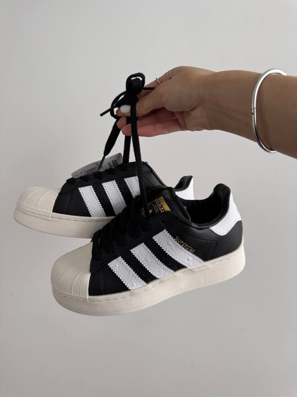 Кросівки Adidas Superstar 2W BLACK / WHITE SOLE р36-41