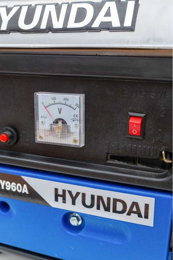 Генератор бензиновий 0,8 КВТ HYUNDAI