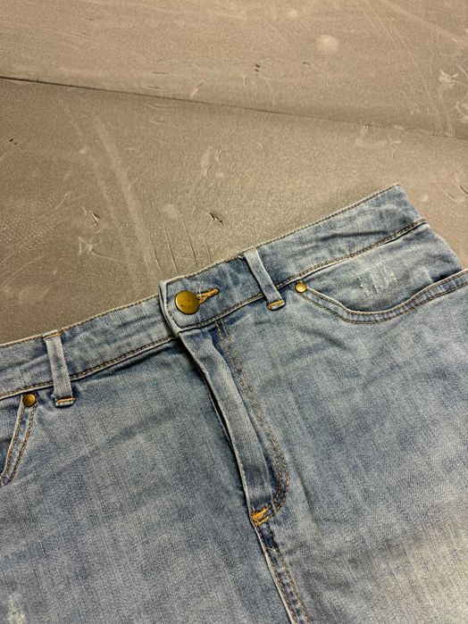 H&M denim jeansowa spódniczka (XS/S) coquette vintage retro 90s 80s