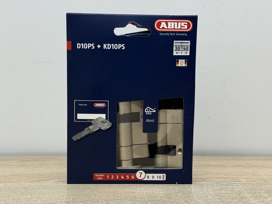 Wkładka zamek do drzwi ABUS D10PS + K10PS