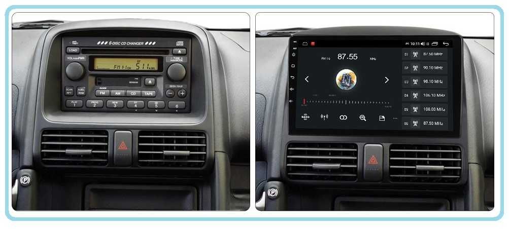 Автомагнітола Honda CR-V Android, Qled, USB, GPS, 4G, CarPlay