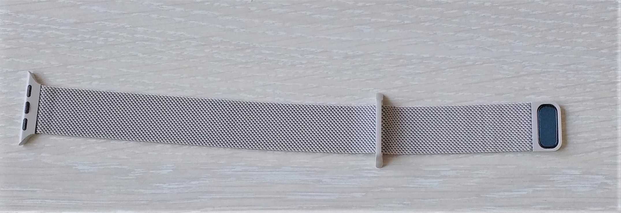 Ремешок миланская петля для Эппл Вотч / Apple Watch 42 мм, серый