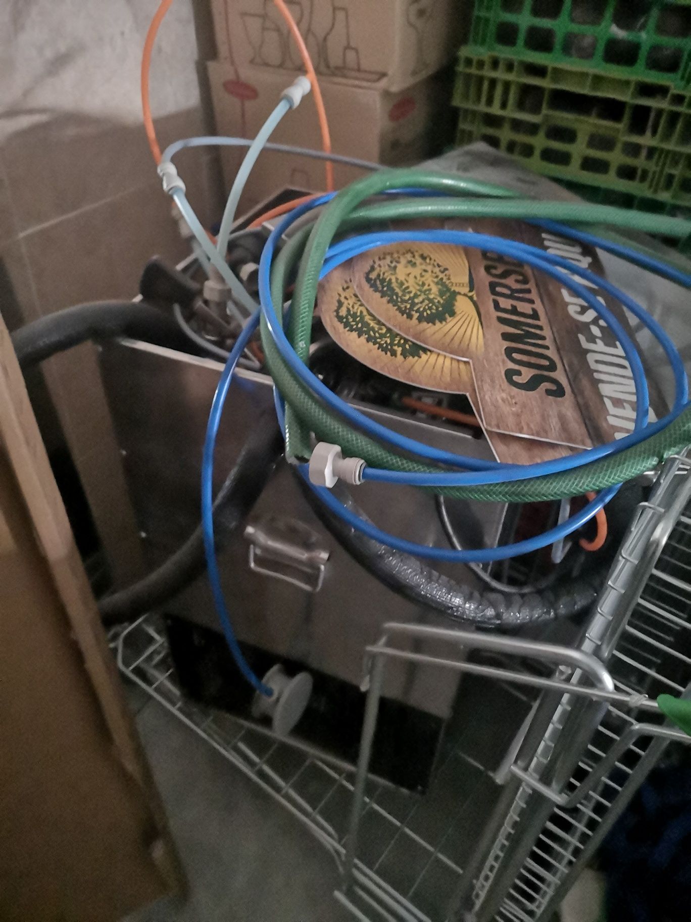 Máquina de cerveja sem coluna