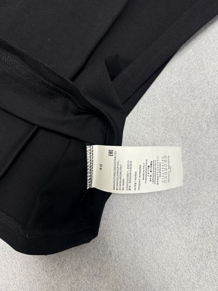 футболка Maison Margiela Black red tee S M L