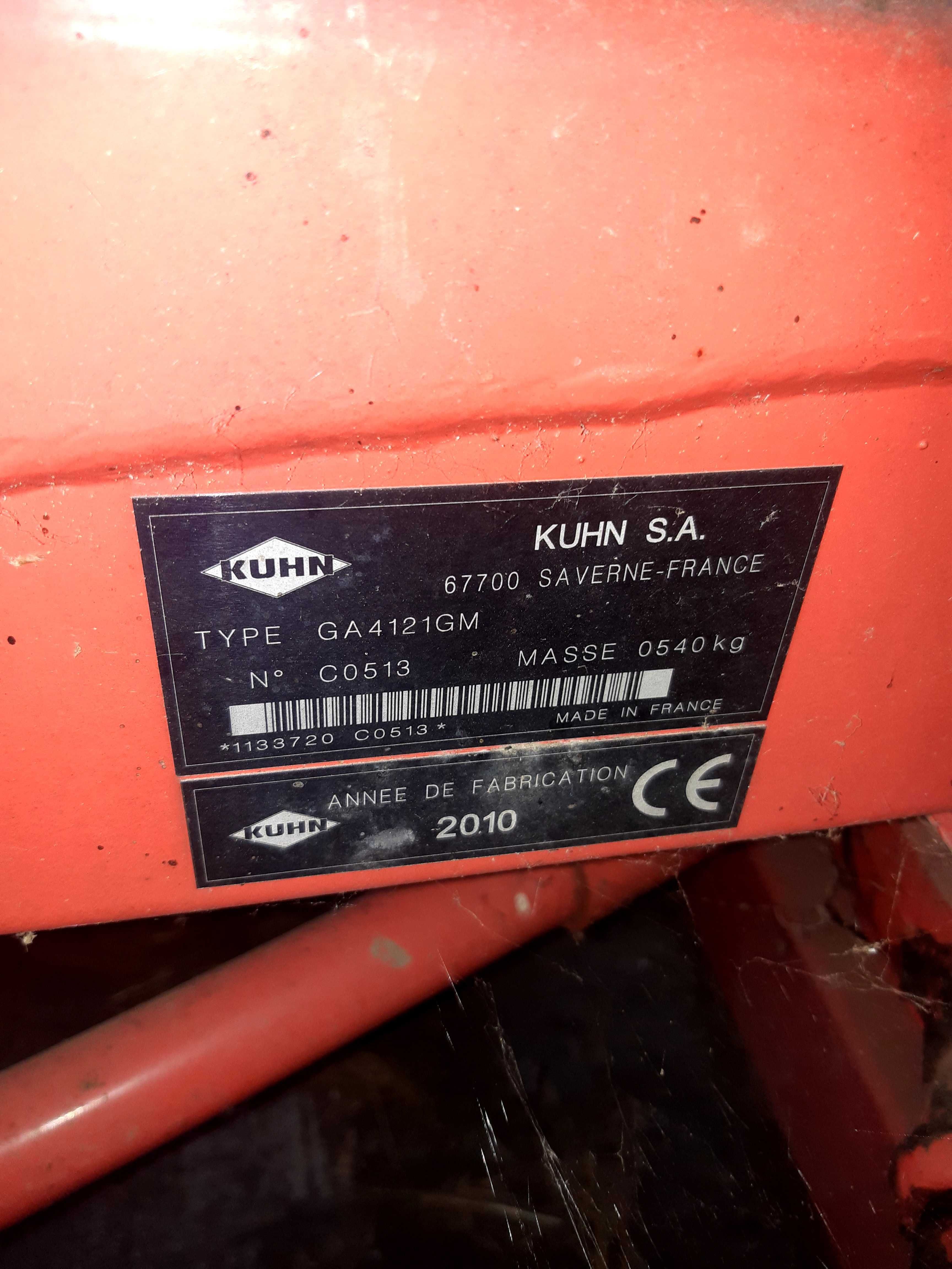 Zgrabiarka kuhn GA 4121GM 2010