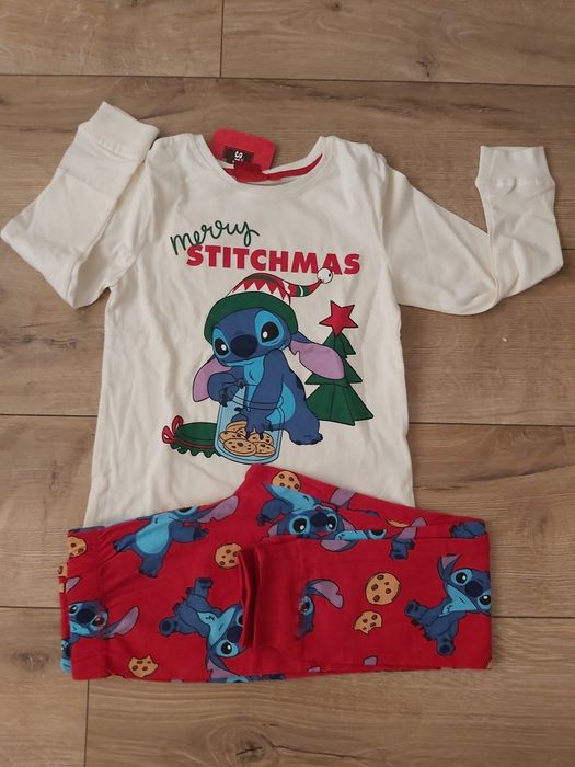 Piżama dziewczęca, Piżama stitch,Piżama Disney 122-128