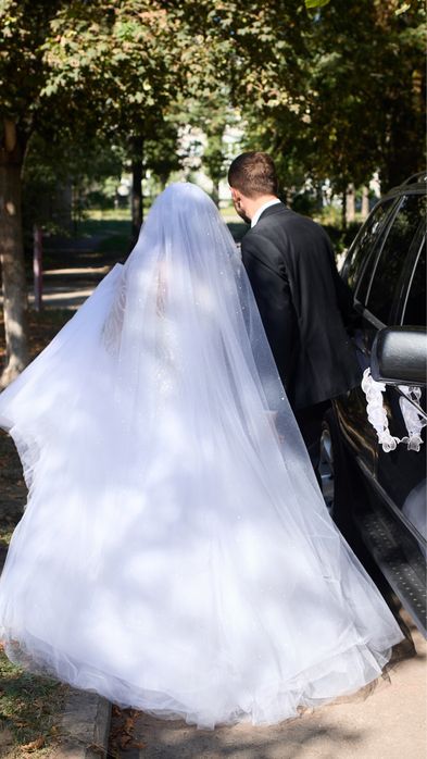 Свадебное платье весільна сукня белая