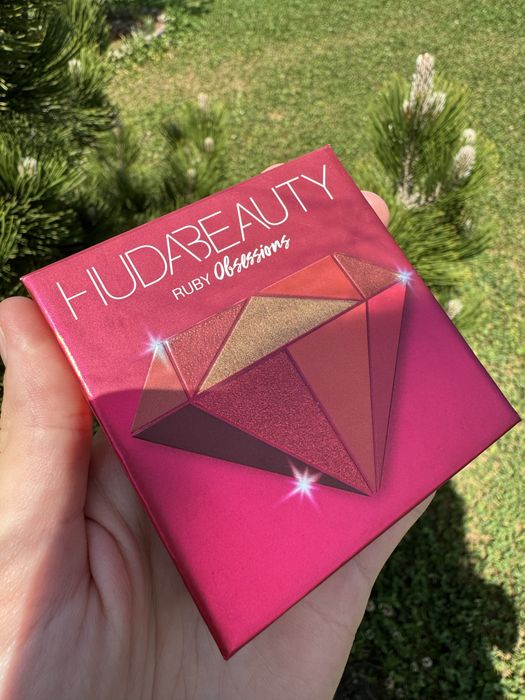 Палетка теней hudabeauty оригинал тени