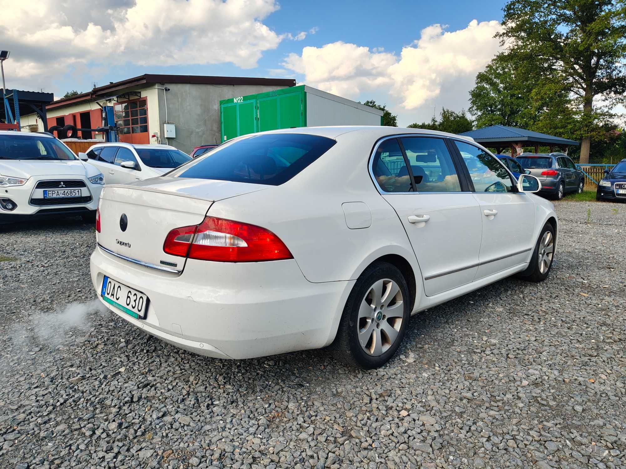 Skoda SuperB 1.6 Diesel 105KM Liftback Uszkodzony Silnik