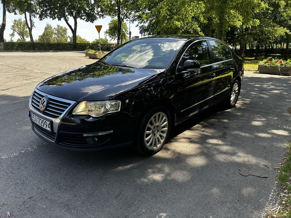 Volkswagen Passat B6 Highline 2008 r. 2.0 TDI 140 KM