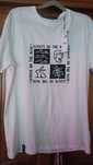 Biały męski t-shirt w r. XL