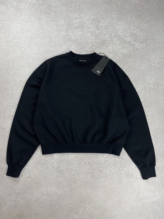 Adidas y-3 brushed terry boxy crew sweatshirt світшот оригінал