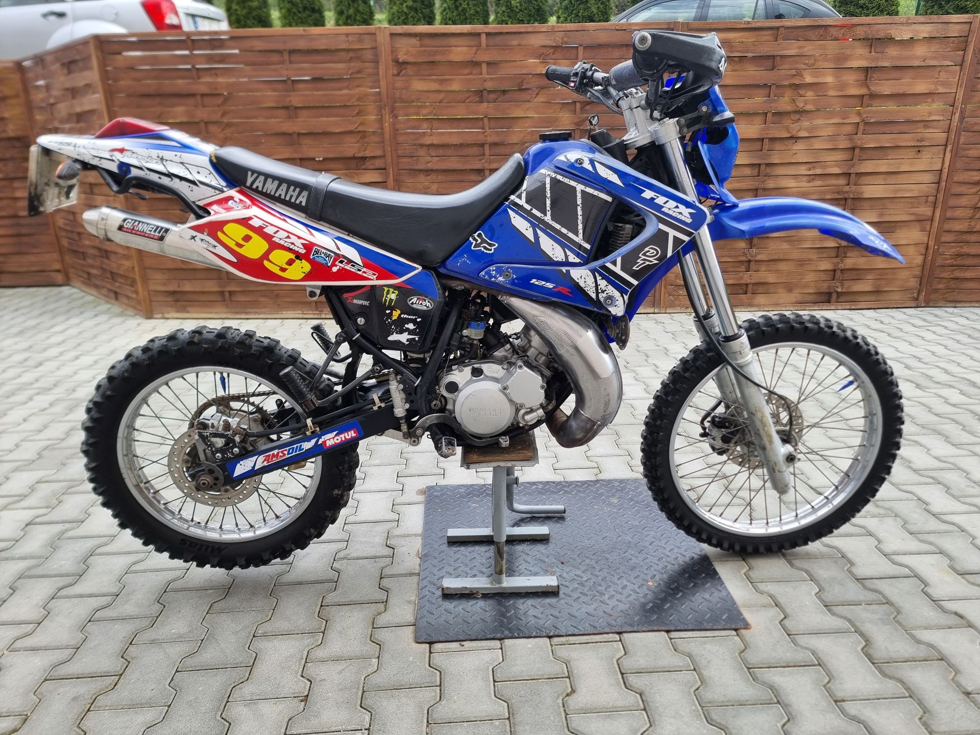 Yamaha DT 125RE A1/B (Rozrusznik, odblokowana, gianelli, enduro) kmx