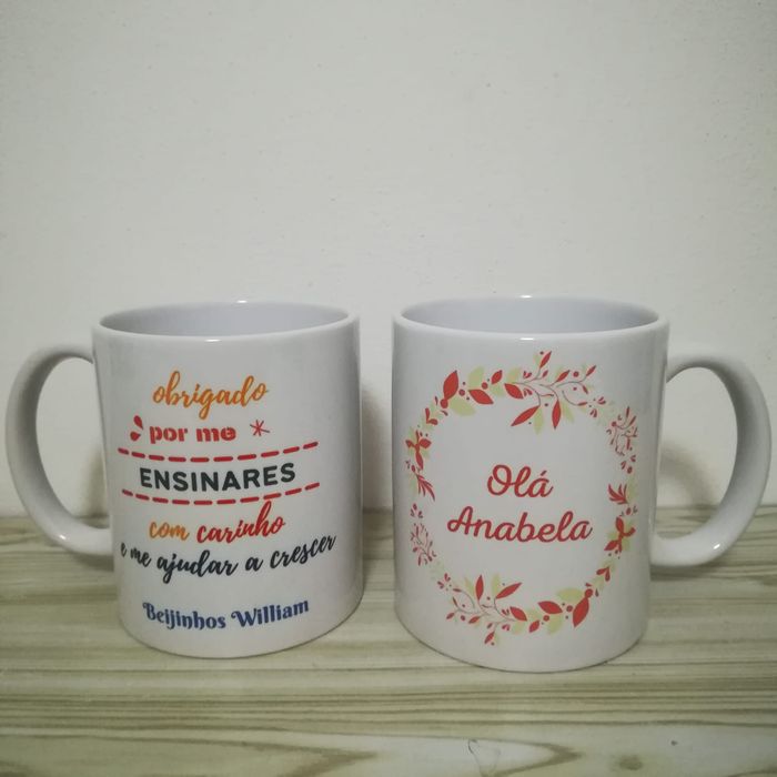 Canecas de cerâmica personalizadas