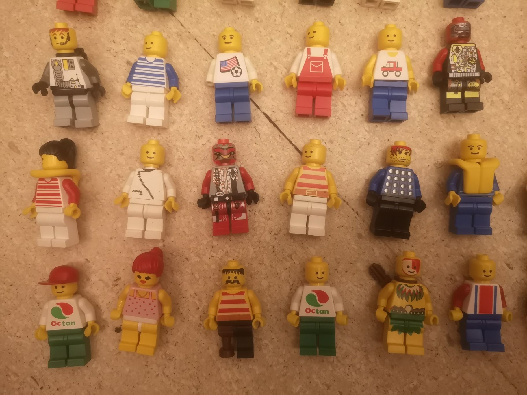 Conjunto Raro de Minifiguras LEGO (1989 a 2000)