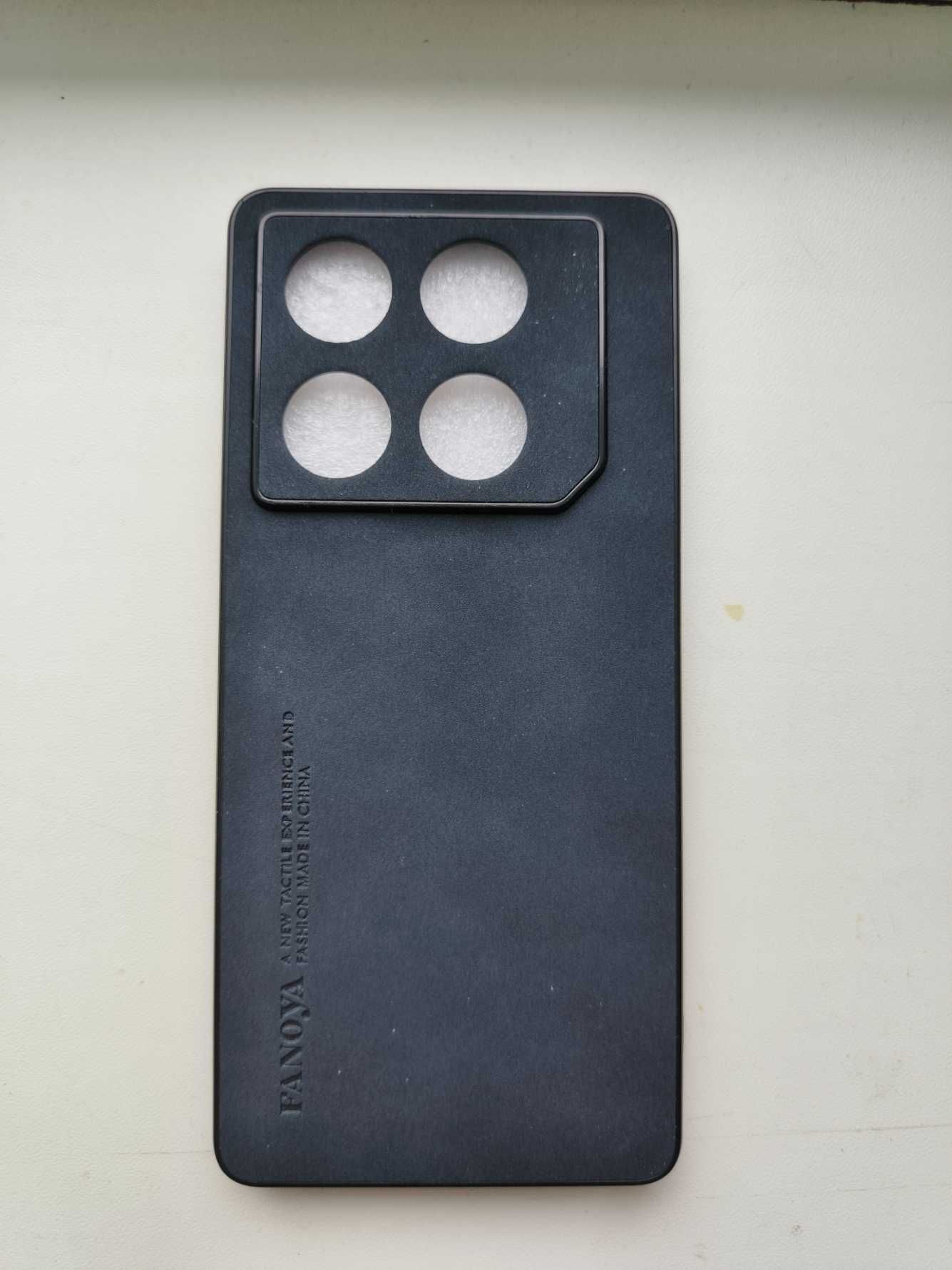 Шикарный чехол кожа+ударопрочный силикон на  Infinix GT 20 Pro
