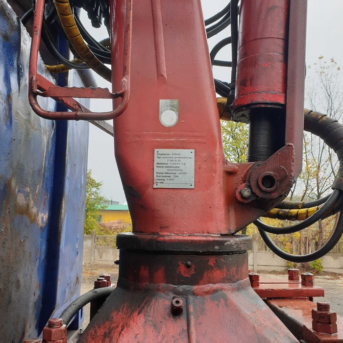 Mercedes Actros 2540 Loglift F240SL udźwig 5,800