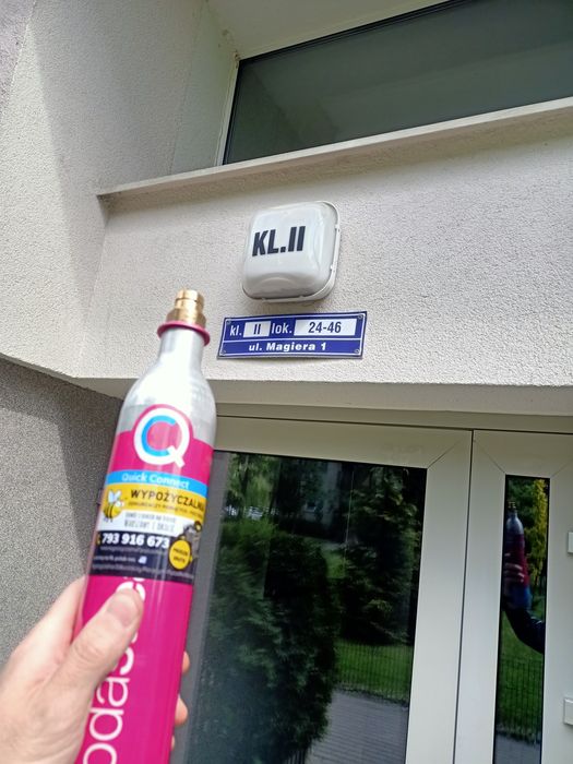 Nabijanie CO2 Sodastream Warszawa