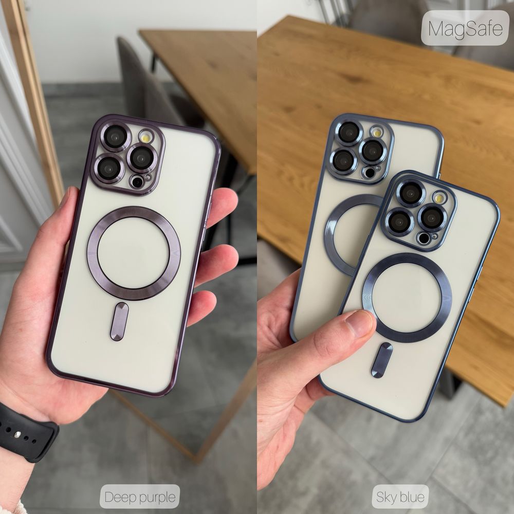 Чохол на айфон Shining with MagSafe чехол iPhone із захистом камери