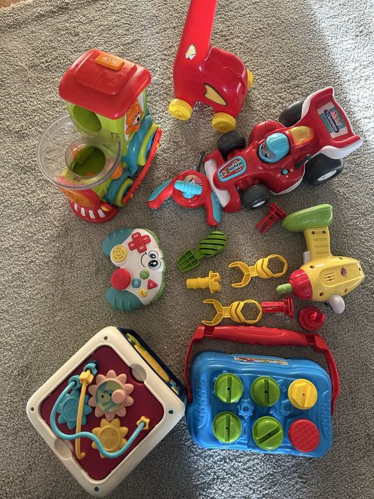 Іграшки пакетом,розвиваючі іграшки,куб інтерактивний,