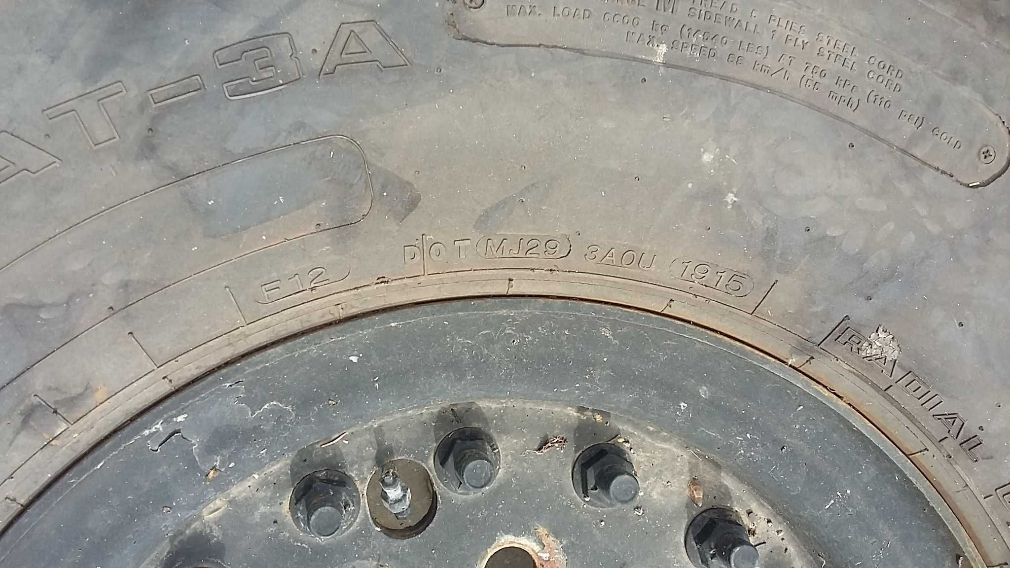 koło kompletne 16.00R20 Goodyear opona felga